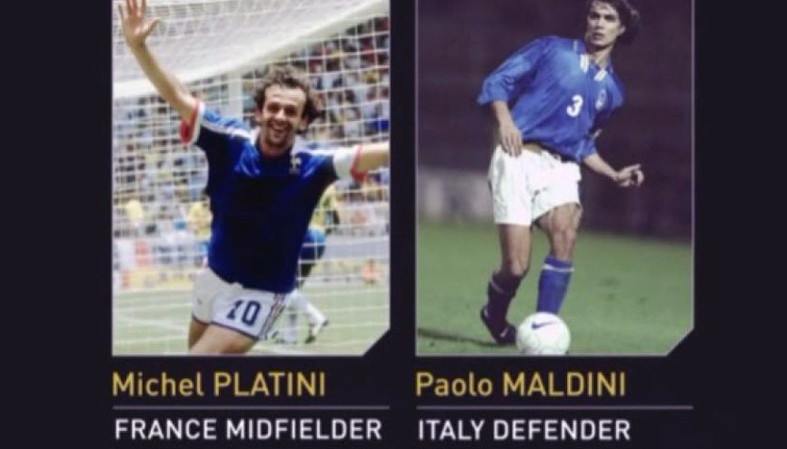 Michel Platini ve Paolo Maldini’nin kariyerleri