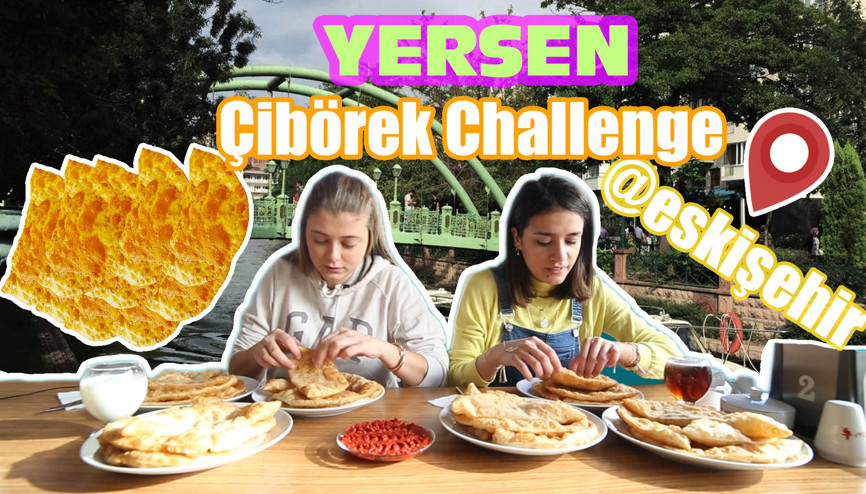 Çibörek yeme challenge | Yersen