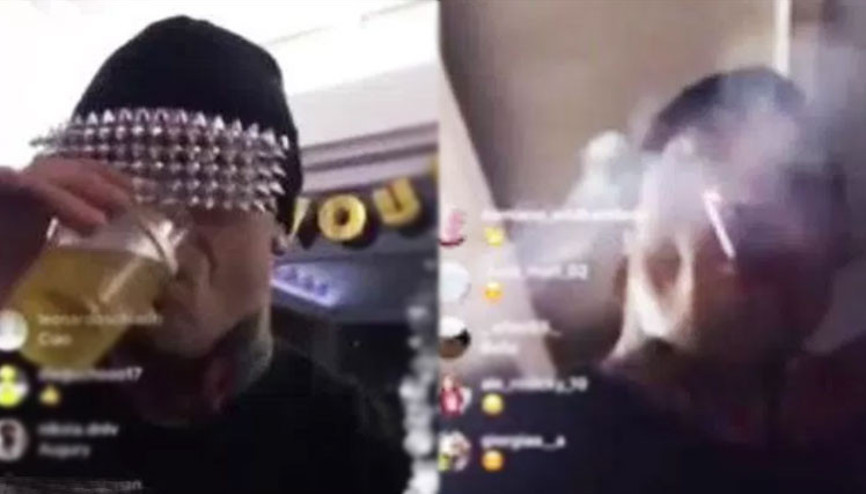 Yıldız isimden yılbaşı gecesi skandal görüntüler