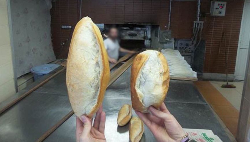 Ekmek oyununa dikkat Fırından alınca 250 gram, eve gidince 190 gram