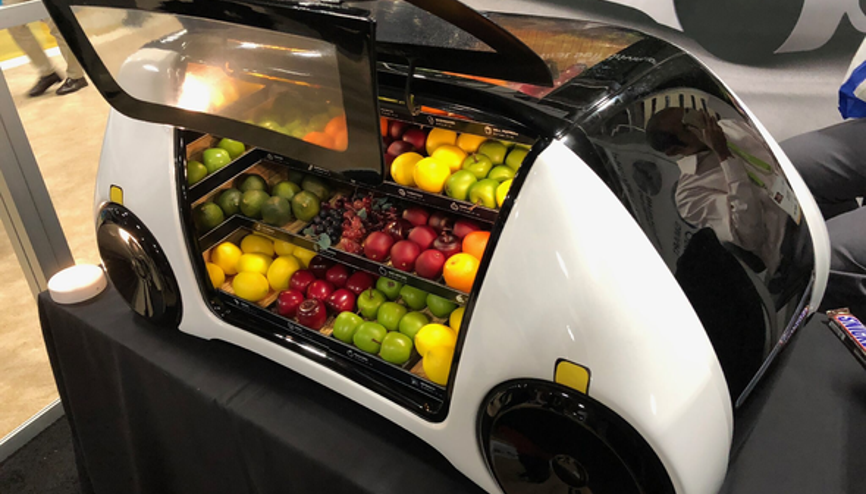 Dünyada bir ilk: İnsansız seyyar market