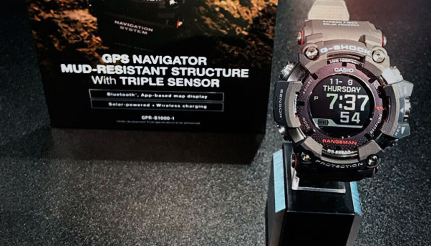 Casiodan güneş ışığıyla şarj olan saat