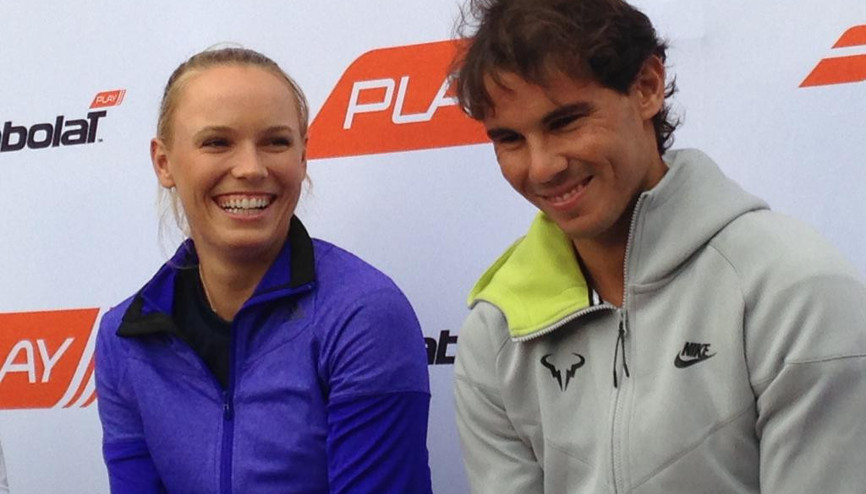 Nadal ve Wozniacki 3. turda