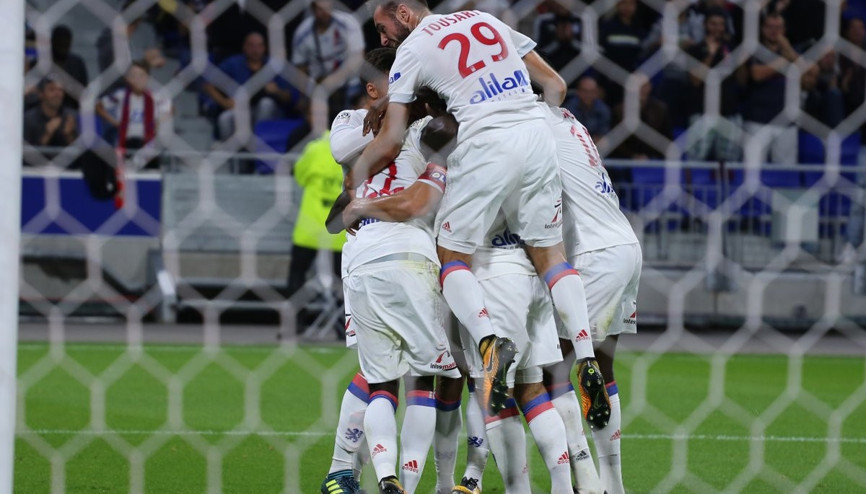 Lyon deplasmanda Guingampı yendi