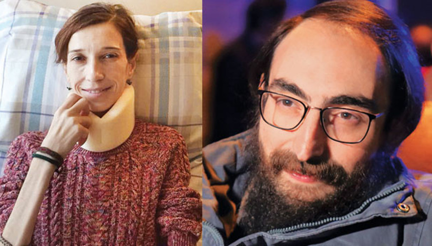 Nuriye: 33.8 Semih: 45.3 kilo Nuriye: 33.8 Semih: 45.3 kilo