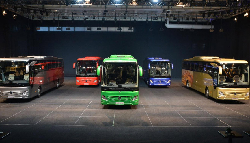 Mercedes-Benz Türk, 30 milyon euroya Tourismo otobüslerini yeniledi