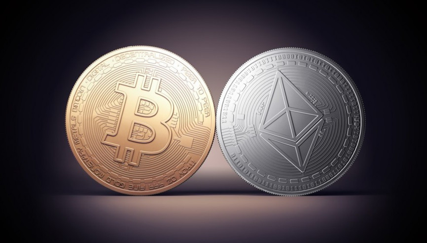Bitcoin ve ethereum birlikte düşüyor