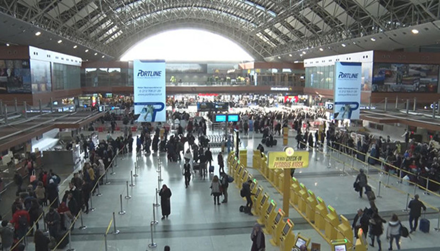 Havalimanlarında karne yoğunluğu