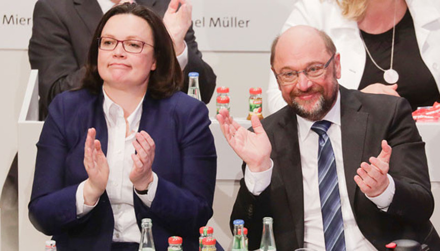 SPD kurultayından 362 oyla Evet çıktı