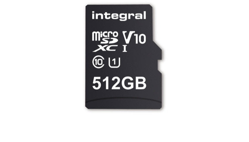 Dünyanın ilk 512 GB microSD hafıza kartı