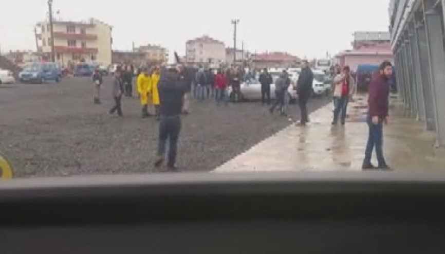 Amatör maç karıştı, jandarma havaya ateş açtı