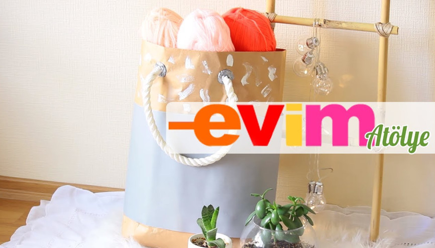 Kağıttan Çanta Yapıyoruz | Evim