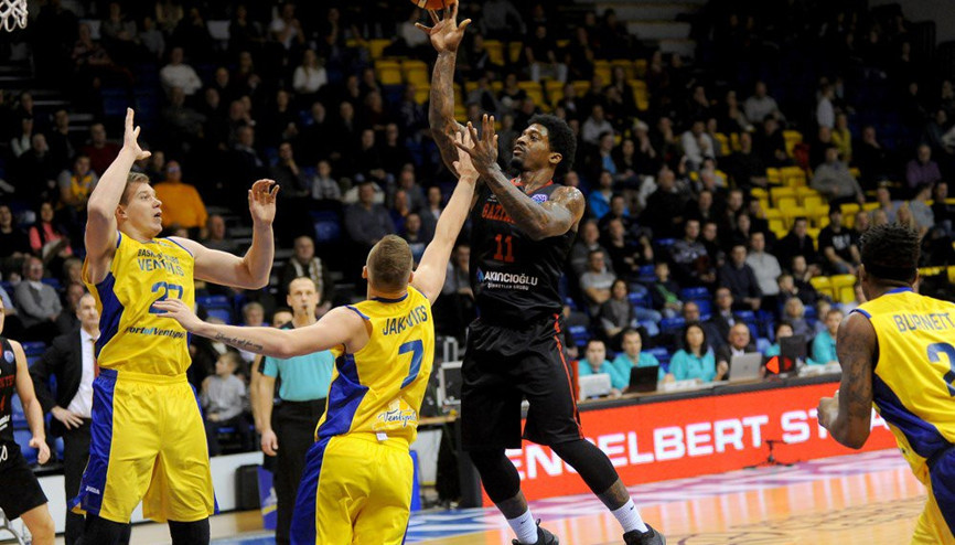 Ventspils 91-103 Gaziantep Basketbol (ÖZET)