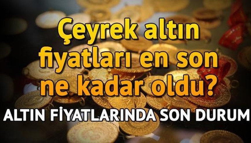 Altın fiyatları düştü mü Dolar kuru bugün ne kadar