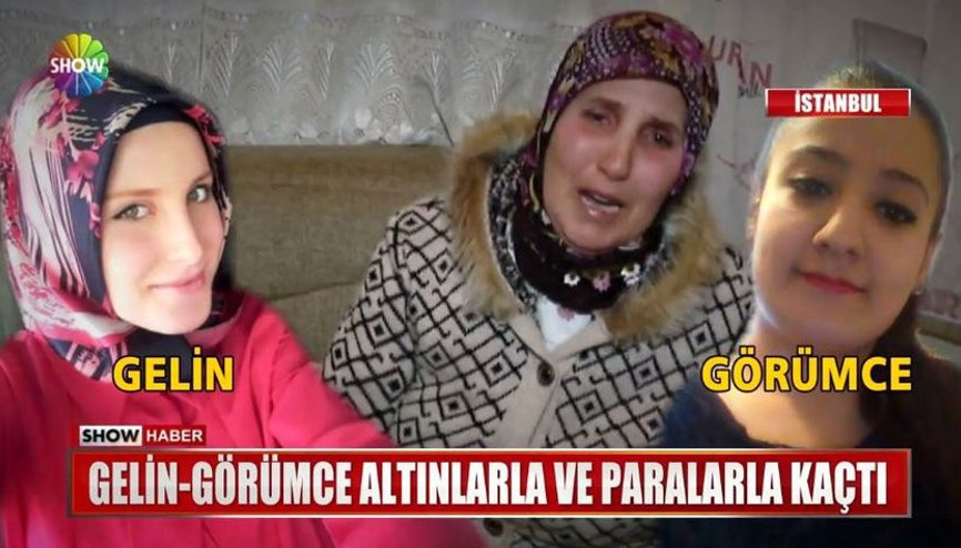 Kocasını bırakıp görümcesiyle kaçtı