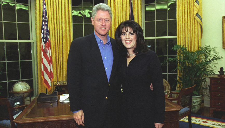 Bill Clinton, Monica Lewinsky sorusuna böyle tepki verdi Bill Clinton, Monica Lewinsky sorusuna böyle tepki verdi