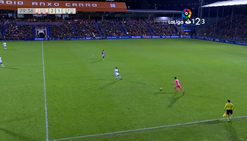 65 metreden gol atan kaleci