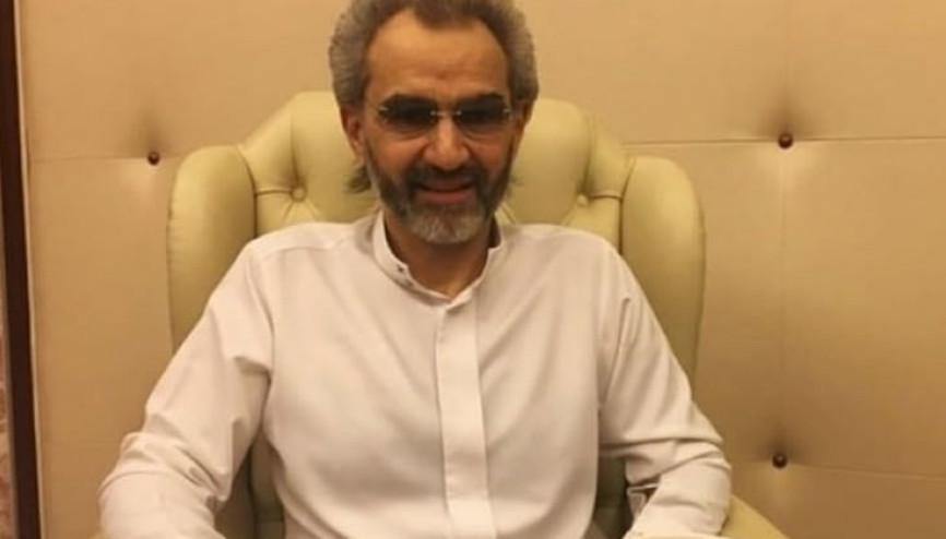 Velid bin Talalin gözaltındaki ilk fotoğrafı