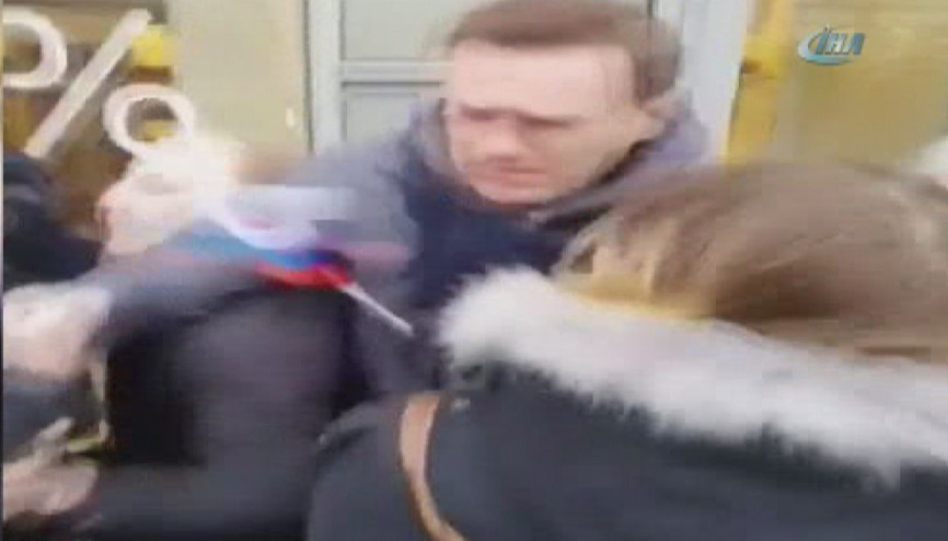 Rus muhalif Navalny gözaltına alındı Rus muhalif Navalny gözaltına alındı
