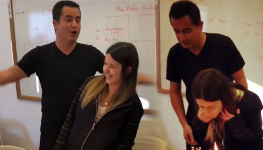 Acun Ilıcalıdan kızına doğum günü sürprizi Yok böyle hediye