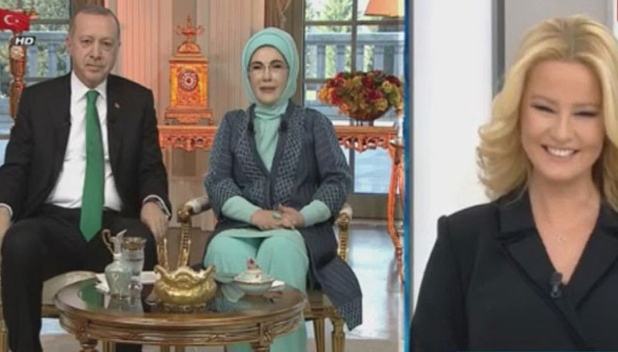 Erdoğan ve eşi canlı yayına bağlandı: Böyle bir kampanyaya destek vermememiz düşünülebilir mi Erdoğan ve eşi canlı yayına bağlandı: Böyle bir kampanyaya destek vermememiz düşünülebilir mi