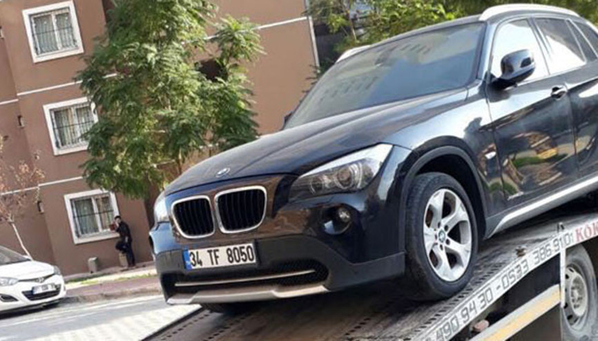 İstanbulda çalınan lüks otomobil Adanada bulundu