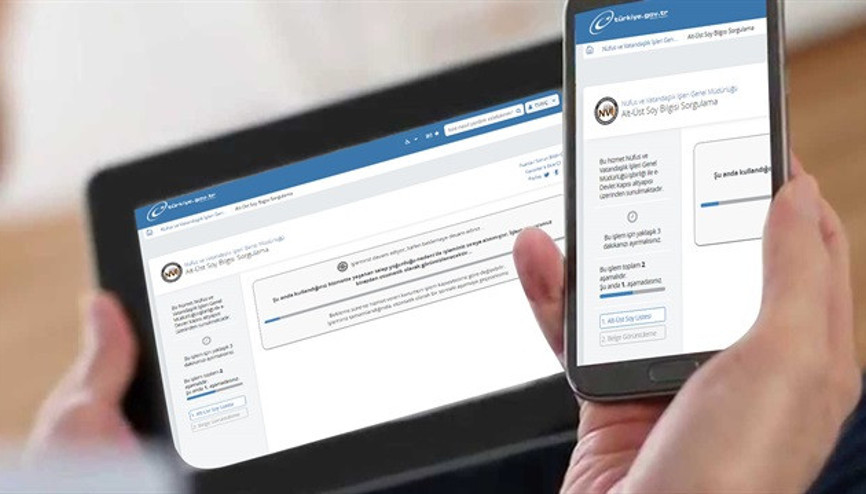 E Devlet soy ağacı sorgulama ekranı açıldı mı Yoğunluktan kapanmıştı E Devlet soy ağacı sorgulama ekranı açıldı mı Yoğunluktan kapanmıştı