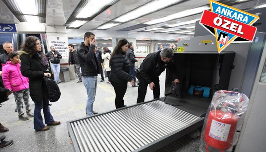 Sivil vatandaş gibi geldi silahla x-ray’den geçti