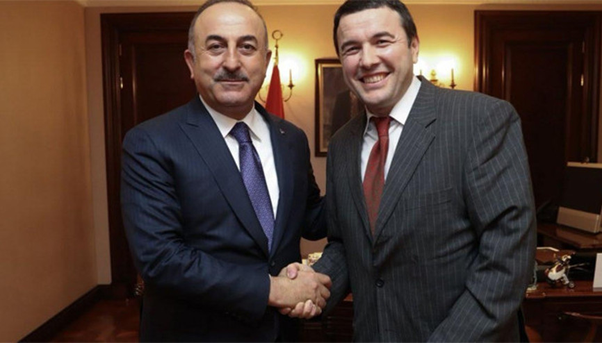 Çavuşoğlu ile buluştu