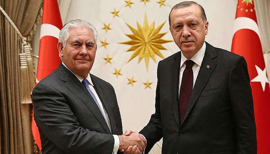 Erdoğan-Tillerson görüşmesi 3 saat 15 dakika sürdü