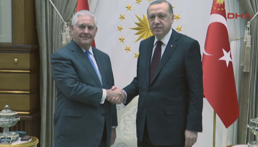 ABD Dışişleri Bakanı Rex Tillerson, Beştepede