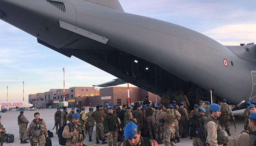 Özel birlikler yola çıktı