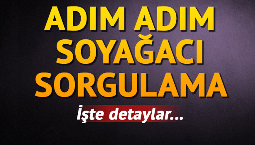 E Devlet soyağacı sorgulama ekranı - Adım adım E Devlet soyağacı sorgulama E Devlet soyağacı sorgulama ekranı - Adım adım E Devlet soyağacı sorgulama