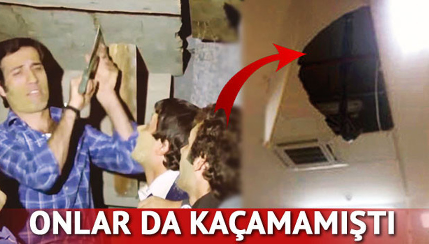 Biri mahkeme kapısına diğeri hâkimin odasına düştü... Hababam firar