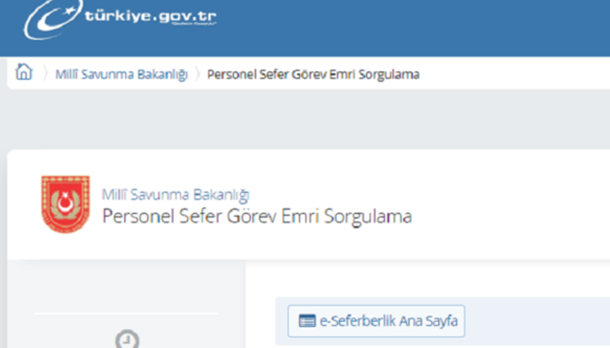 Sefer görev emri nedir Sefer görev emri nereden nasıl sorgulanır