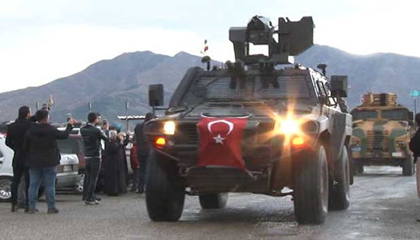 JÖH ve PÖHler Afrine girdi