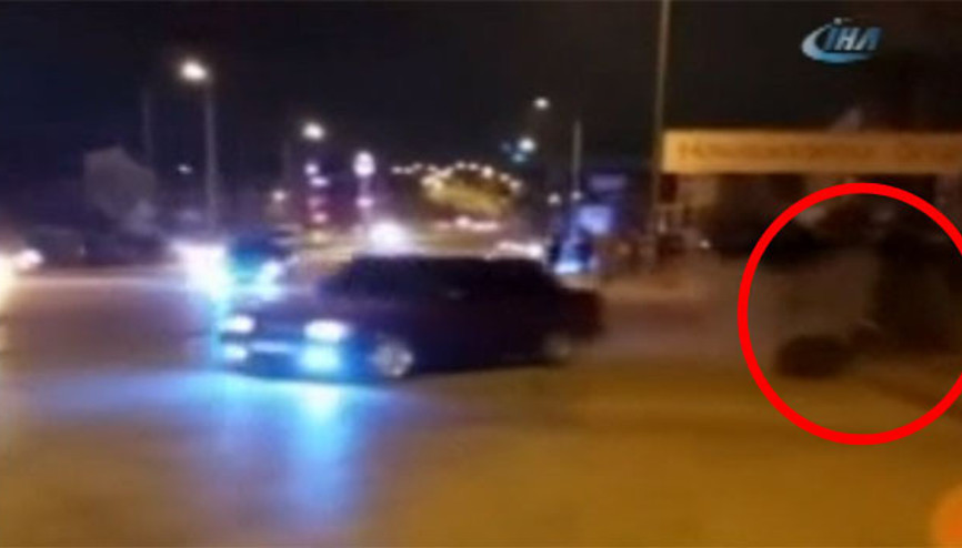 Drift çılgınlığı kötü bitti