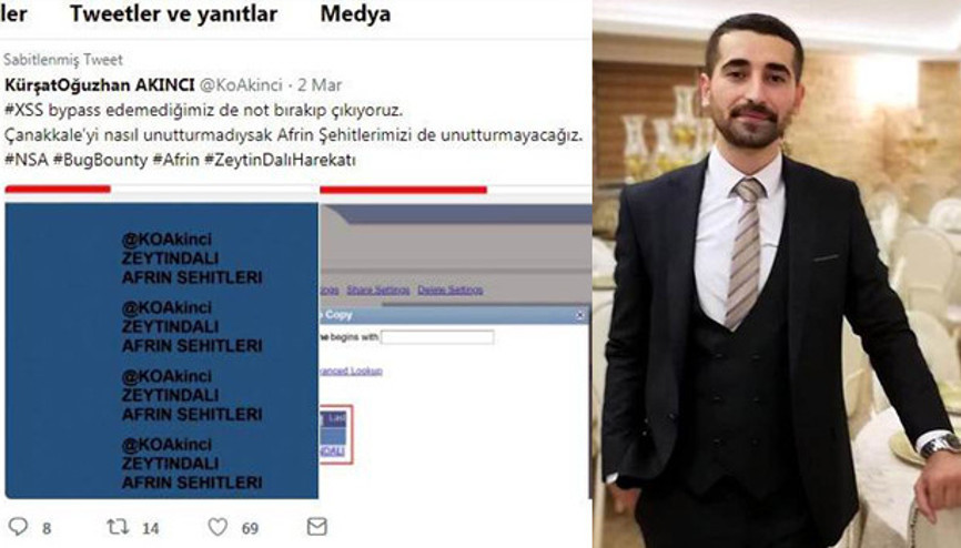 Beyaz şapkalı Türk hackerdan, ABDye Zeytin Dalı mesajı