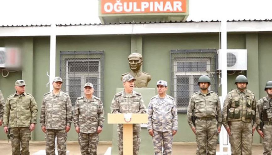 Genelkurmay Başkanı, Oğulpınar Hudut Karakolunda konuştu