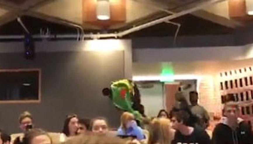 İlker Başbuğa ABDde terör yandaşlarından protesto