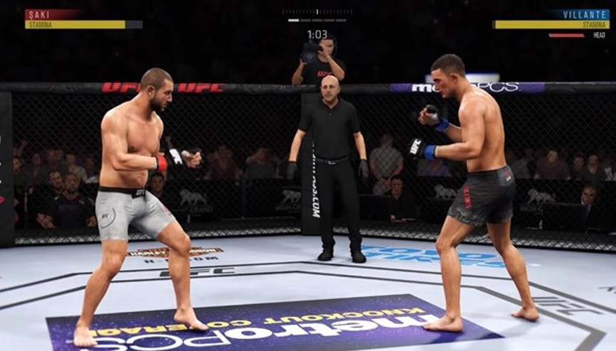 Gökhan Saki UFC 3 oyununda