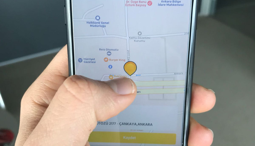 Konum ve fotoğraf paylaş arıza kaydını oluştur