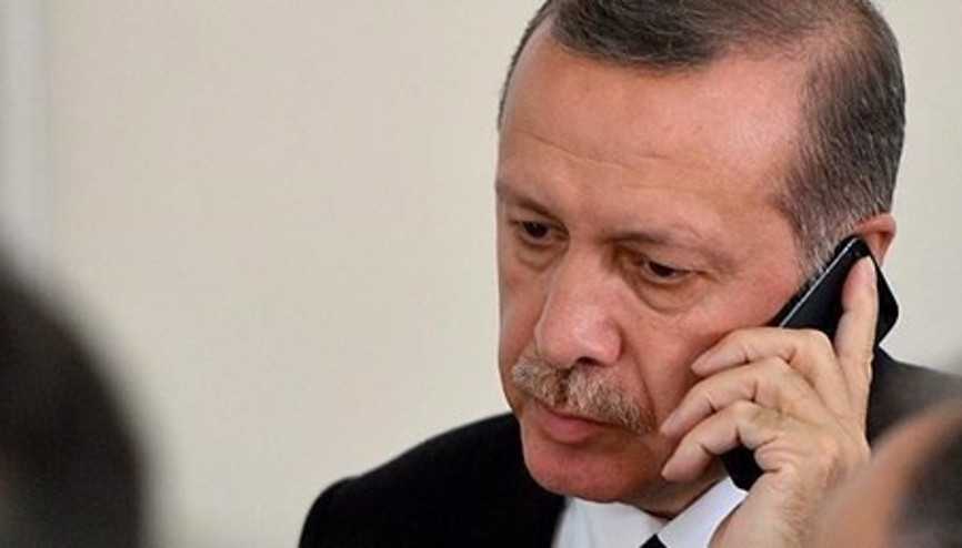Erdoğan, düşen jette hayatını kaybedenlerin aileleri için taziyede bulundu