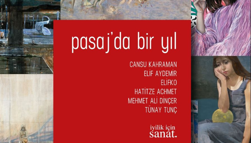Genç sanatçılar eserlerini sergilemeye hazırlanıyor