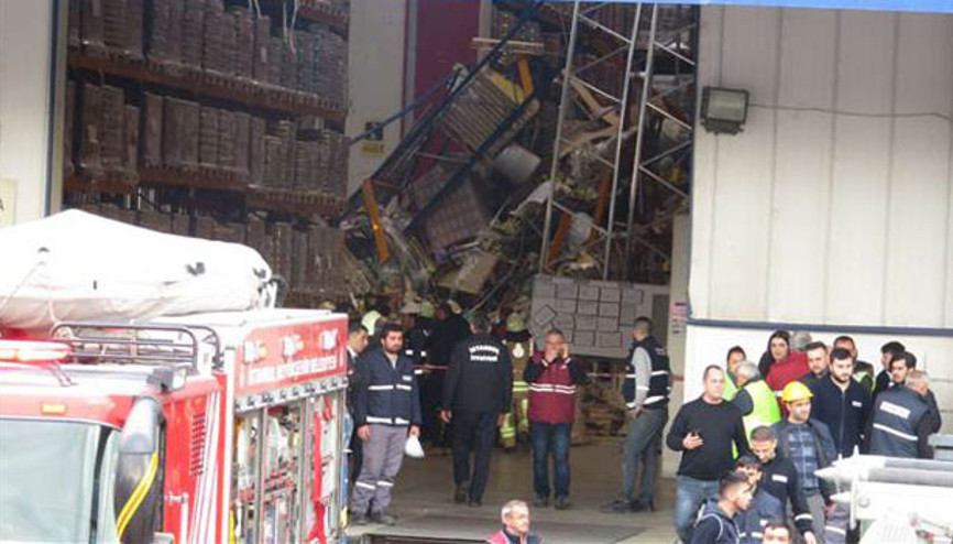 Son dakika... İstanbuldaki sanayi bölgesinde hareketli dakikalar