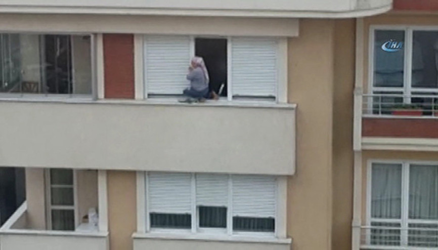 7. katta tehlikeli temizlik