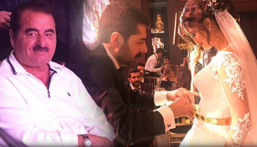 İbrahim Tatlıses torununu evlendirdi... Geline altın kemer