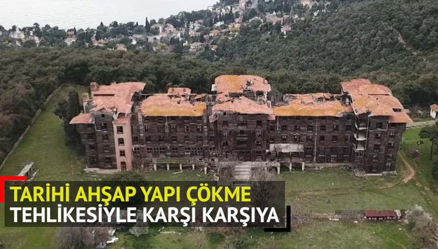 Eski Rum yetimhanesi havadan böyle görüntülendi