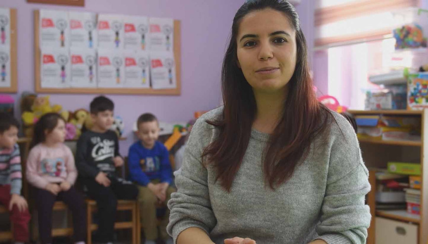 Mutlu çocuklardan dünyaya mutlu bir gelecek yayılacak