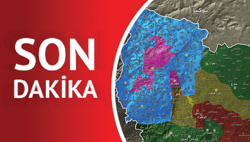 Afrinde flaş gelişme... 29 köy birden alındı... Afrinde flaş gelişme... 29 köy birden alındı...